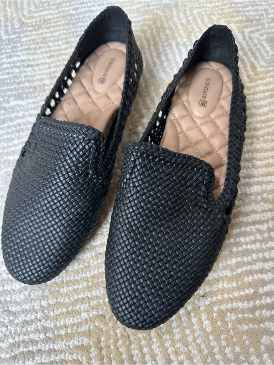 Birdies Shoes - Birdies The Starling Woven breathable basket weave design slip on loafers